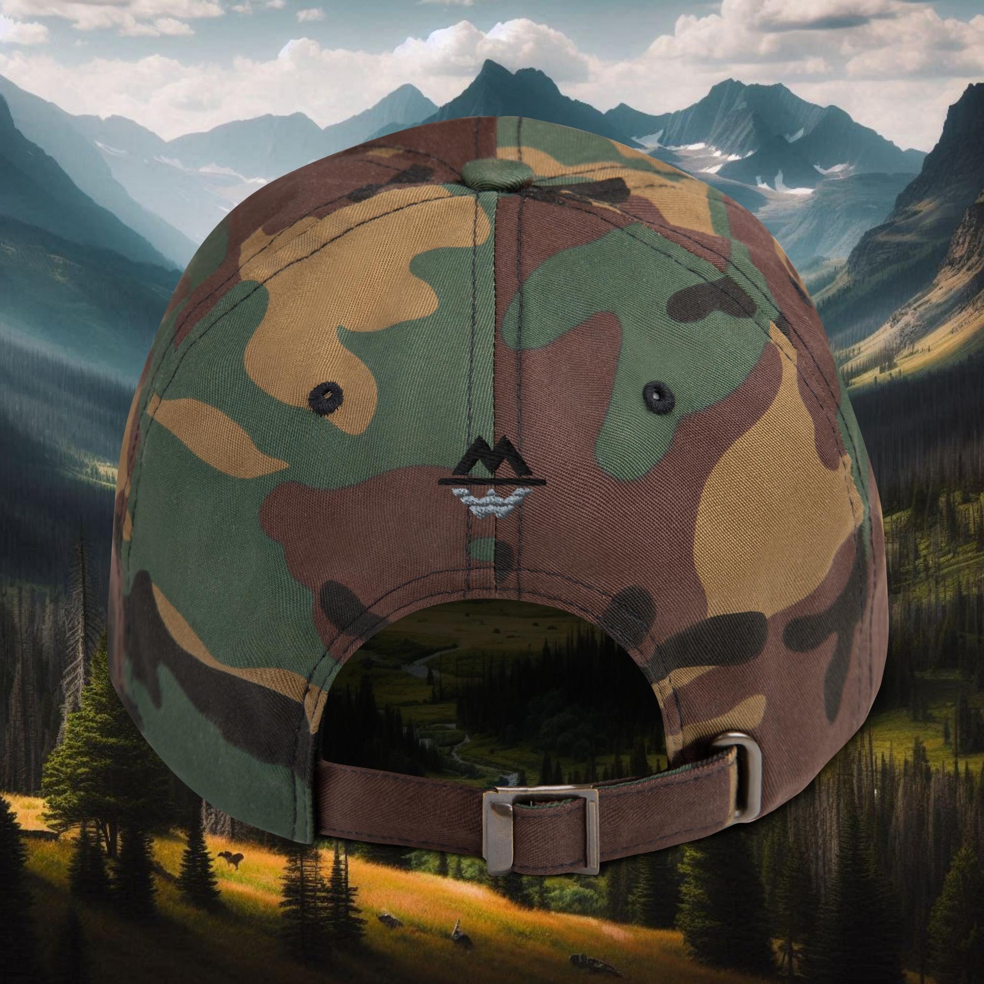 Huckleberry Viking Runes Grizzlies Dad Hat - Mountain Wizard