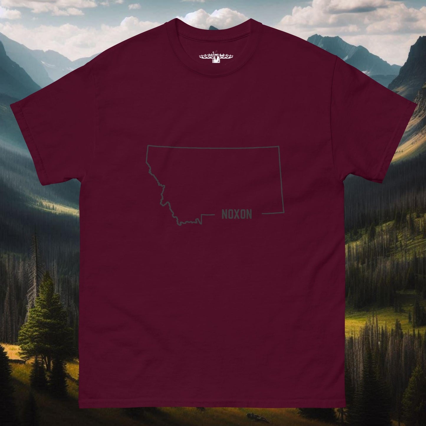 Noxon Montana Unisex Classic Tee - Mountain Wizard