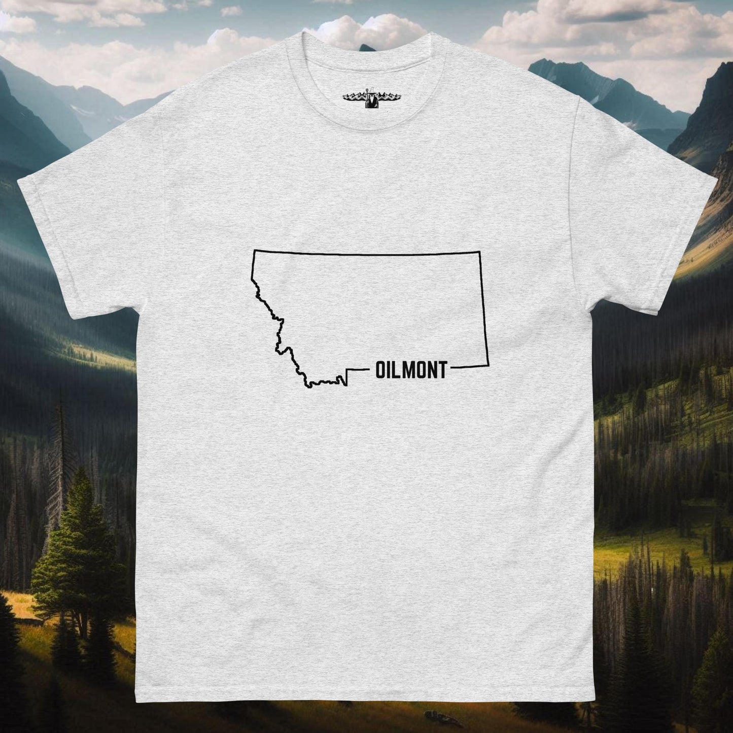 Oilmont Montana Unisex Classic Tee - Mountain Wizard