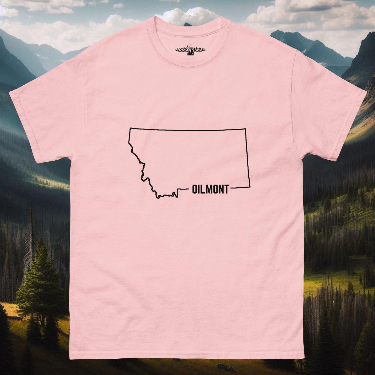 Oilmont Montana Unisex Classic Tee - Mountain Wizard