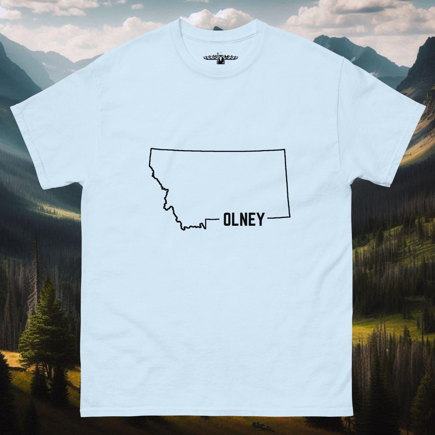 Olney Montana Unisex Classic Tee - Mountain Wizard