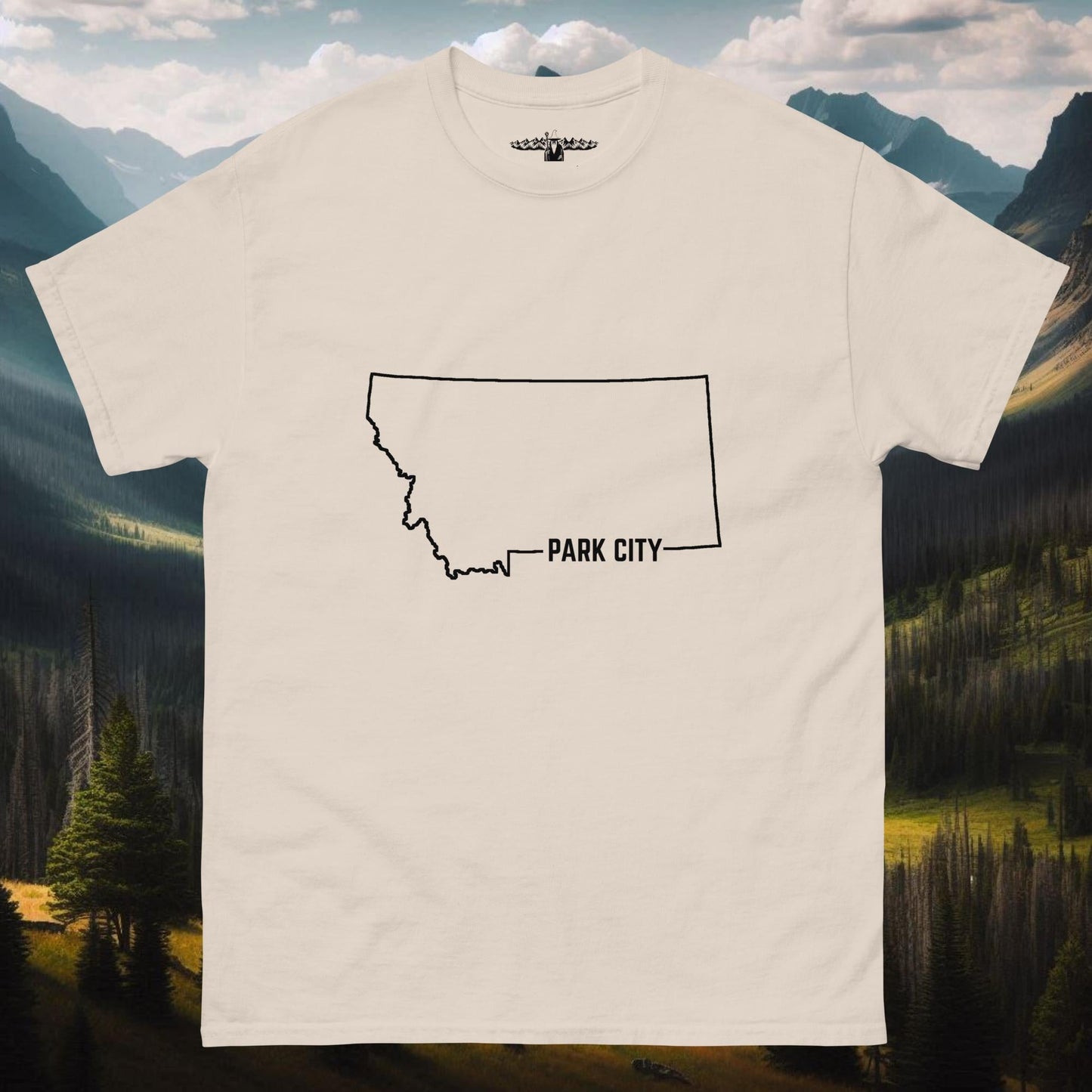 Park City Montana Unisex Classic Tee - Mountain Wizard